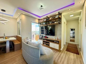 Apartamento · 52m² · 3 Quartos · 1 Vaga · Apartamento à venda no bairro Rio Pequeno - São José dos Pinhais/PR