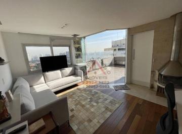 5fa13c95d52f896883480aad28a8ba2934262bf8 · Linda Cobertura duplex com 3 dormitórios à venda, 121 m² - Campo Belo - São Paulo/SP