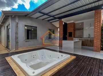 Casa · 144m² · 2 Quartos · 3 Vagas · CASA TÉRREA TODA PLANEJADA, HIDROMASSAGEM E CHURRASQUEIRA À VENDA EM MOGI MIRIM/SP