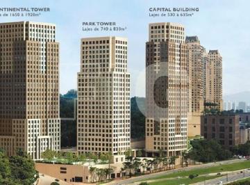 Comercial · 280m² · 11 Vagas · SALAS COMERCIAIS - CAPITAL BUILDING - CIDADE JARDIM CORPORATE - Venda - 280 m² - 11 Vagas