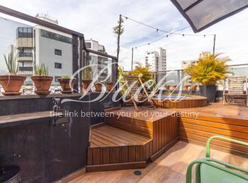 Apartamento · 80m² · 2 Quartos · 2 Vagas · COBERTURA A VENDA MOEMA 80M² PROXIMO AO METRÔ
