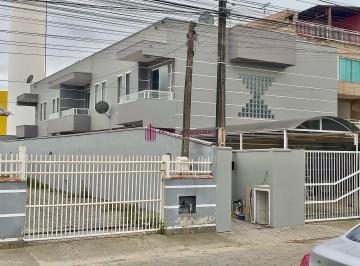 Fachada · Sobrado geminado no São Domingos de Navegantes com 2 dormitórios e lavabo - Patr