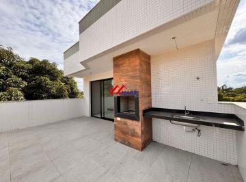Apartamento · 130m² · 4 Quartos · 2 Vagas · Cobertura com quatro quartos, suíte e duas vagas de garagem à venda no bairro Itapoã - Belo Horizont