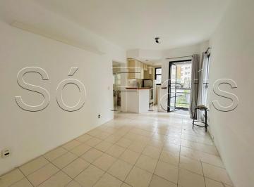 Apartamento · 35m² · 1 Quarto · 1 Vaga · Apartamento Mobiliado 35m² na Vila Nova Conceição com Varanda e 1 Vaga | The First Place.