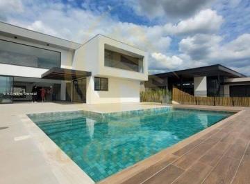 Casa · 457m² · 5 Quartos · 6 Vagas · Sobrado a Venda em Condomínio, 5 quartos, 5 suítes, A/C457m² - A/t 1.000m2