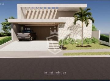 Casa · 420m² · 3 Quartos · 4 Vagas · Casa à Venda em Condomínio Portal dos Lagos, Jardim Currupira - Jundiaí, SP