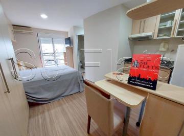 Apartamento · 28m² · 1 Quarto · 1 Vaga · Flat Studio Home com 28m², 1 dormitório e 1 vaga para locação na Consolação.