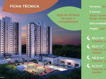 Apartamento · 54m² · 2 Quartos · 1 Vaga · Apartamento Alto Padrão em Residencial de Lorenzi, Boituva/SP