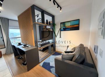 Apartamento · 28m² · 1 Quarto · 1 Vaga · Carménère - Loft para alugar no Cond. Carménère totalmente planejado por R$ 3.400