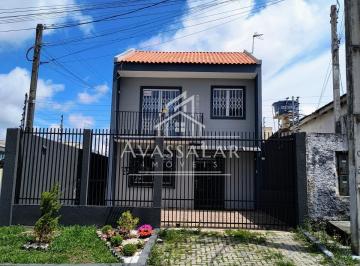 Casa · 70m² · 3 Quartos · 2 Vagas · Sobrado com 3 Dormitórios à Venda - Gralha Azul | Fazenda Rio Grande PR