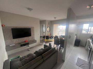 Sala · Apartamento com 2 dormitórios à venda, 44 m² por R$ 440.000,00 - Centro - Diadema/SP