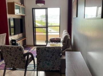 Sala · Apartamento à venda, 101 m² por R$ 595.000,00 - Vila Euclides - São Bernardo do Campo/SP