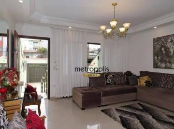 Sala · Sobrado à venda, 209 m² por R$ 1.015.000,00 - Parque das Nações - Santo André/SP