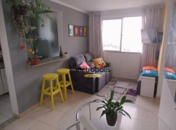 Sala · Apartamento com 2 dormitórios à venda, 45 m² por R$ 269.000,00 - Parque São Vicente - Mauá/SP