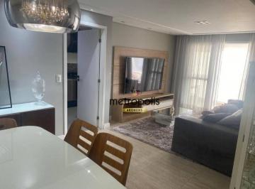Sala · Apartamento com 3 dormitórios à venda, 106 m² por R$ 1.700.000,00 - Santo Antônio - São Caetano do S