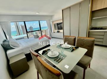 Apartamento · 30m² · 1 Quarto · 1 Vaga · Flat em Avenida Engenheiro Domingos Ferreira - Boa Viagem - Recife/PE