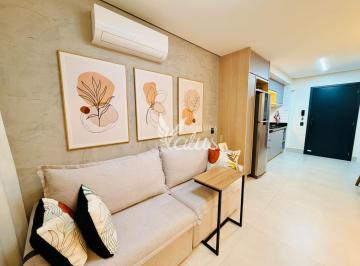Apartamento de 1 quarto, Goiânia · Studio de 47 m² MOBILIADO e DECORADO, 1 vaga, nascente e lazer completo em Setor Bueno - Goiânia-GO.