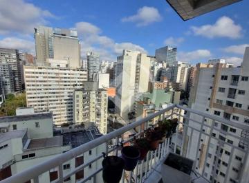 Apartamento de 2 quartos, São Paulo · Apart Consolação, 2 varandas, 2 dorms/1 suíte, 2 vagas, 55m2, andar alto, lazer na cobertura