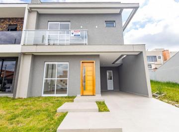 Casa 127m² Venda Vila Itaqui · Sobrado novo a venda no Condomínio Residencial Itaqui — Campo Largo/PR