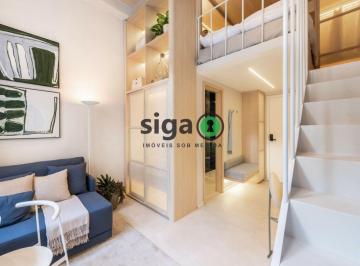 Apartamento · 28m² · 1 Quarto · Studio pé direito 3,70m em um dos endereços mais desejados de São Paulo.
