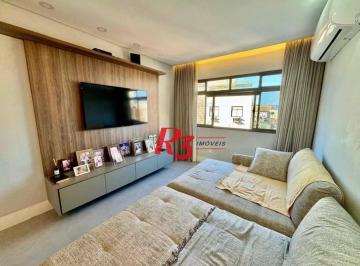 3c7d7863e6304078a318b7685bbfd8edbf6d25d4 · Apartamento com 2 dormitórios à venda, 94 m² por R$ 855.000,00 - Ponta da Praia - Santos/SP