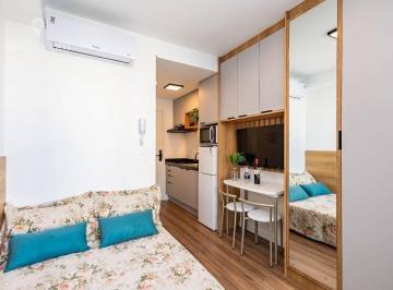 cfba98edfe06d47e56d649f6842ab6bf48cb4b4a · Studio mobiliado no Manhattann Tower com 1 dormitório à venda, 19 m² por R$ 349.500 - Centro - Curit