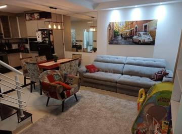 8a7a7efbe609692741cf949ef88052264e50ce04 · Sobrado em condomínio com 3 quartos, terraço com área gourmet, 2 vagas à venda, 141 m² por R$ 860.00