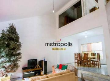 Sala · Casa com 6 dormitórios à venda, 357 m² por R$ 1.650.000,00 - Campestre - Santo André/SP