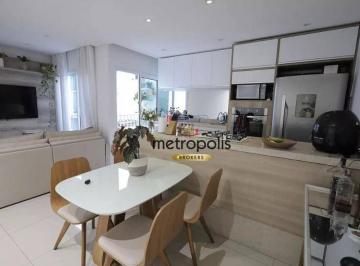 Sala 2 ambientes · Cobertura com 3 dormitórios à venda, 148 m² por R$ 650.000,00 - Parque das Nações - Santo André/SP