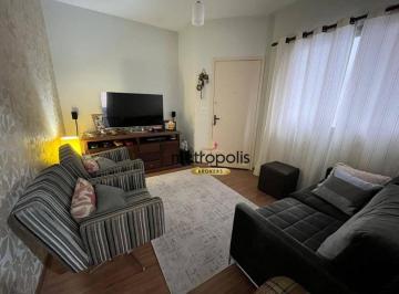 Sala · Apartamento com 2 dormitórios à venda, 59 m² por R$ 299.500,00 - Vila Valparaíso - Santo André/SP