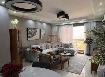 Apartamento · 124m² · 3 Quartos · 2 Vagas · Apartamento com 124,99 m² de área privativa no Jd. Anália Franco.