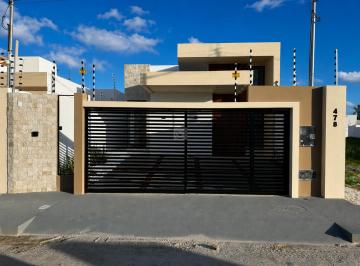Casa · 92m² · 3 Quartos · 2 Vagas · Casa Moderna com 3/4 s, sendo 1 suíte a 800m da Praia – 91,77m² | R$ 515.000,00