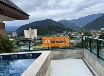ec64ee59fda80eaae47e31f01787adf978e29f63 · Apartamento Duplex com 4 dormitórios à venda, 274 m² por R$ 1.490.000,00 - Prainha - Caraguatatuba/S