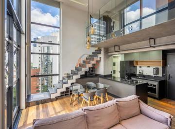 Apartamento · 65m² · 1 Quarto · 1 Vaga · Apartamento Loft de 1 Suíte no Edifício Curitiba Loft Champagnat