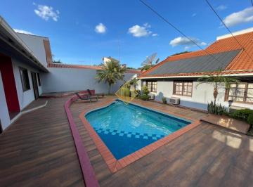 Casa · 345m² · 3 Quartos · 4 Vagas · CASA SEMI MOBILIADA COM PISCINA NO JARDIM LA SALLE EM TOLEDO - PR