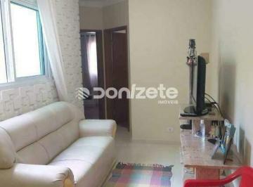 Apartamento · 80m² · 2 Quartos · 1 Vaga · Cobertura Duplex em Santo André (Vila Scarpelli) com 2 Quartos e Varanda Gourmet