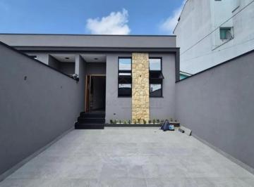 Casa · 125m² · 3 Quartos · 2 Vagas · Casa Térrea com 03 dormitórios a venda no Jardim Santo Alberto- Santo André/SP