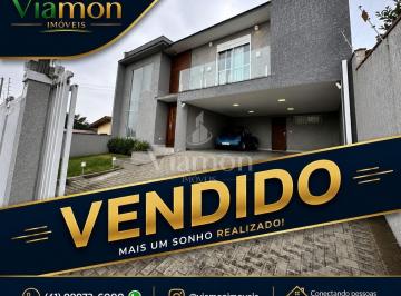 Casa · 260m² · 4 Quartos · 4 Vagas · Sobrado à venda no Santo Inácio em Curitiba, 4 quartos, próximo ao Parque Barigui