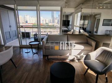 6ed34ab2e9c1d6077bad146967c2aa29a41fc479 · Apartamento com 1 dormitório para alugar, 62 m² por R$ 7.137,00/mês - Brooklin - São Paulo/SP