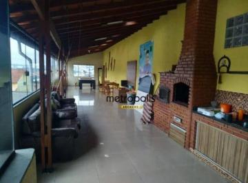 Área gourmet · Sobrado com 3 dormitórios à venda, 220 m² por R$ 620.000,00 - Jardim Guapituba - Mauá/SP