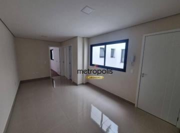 Sala · Cobertura com 2 dormitórios à venda, 98 m² por R$ 511.000,00 - Vila Gilda - Santo André/SP
