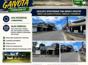 202605111434408044.png · Comercial para Venda em Itanhaém, Gaivota (Praia), 3 dormitórios, 1 suíte, 2 banheiros, 5 vagas