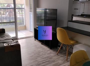 Foto 01 · Apartamento de 1 dormitório para locação totalmente mobiliado no condomínio Atmosphera, Jd. Ermida, 