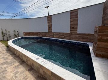 Casa · 86m² · 2 Quartos · 3 Vagas · CASA COM 2 DORMITÓRIOS - PISCINA E ÁREA GOURMET - JD. SÃO FERNANDO, ITANHAÉM/SP
