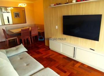 Apartamento · 89m² · 3 Quartos · 2 Vagas · Apartamento 89m², mobiliado, à venda, 2 dormitórios (1 suíte), 2 vagas, próximo do metrô Santa Cruz.