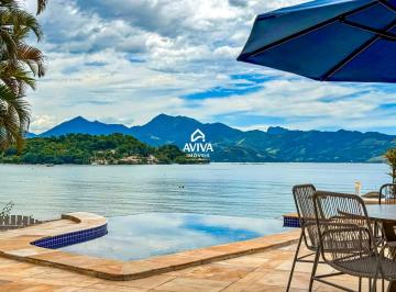 Casa · 550m² · 7 Quartos · 8 Vagas · Exclusividade Pé na Areia na Fazenda Mombaça - Angra dos Reis / RJ