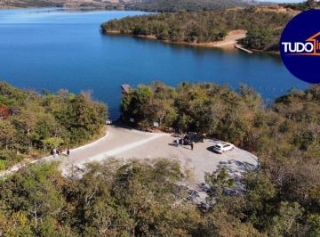 Foto 01 · TUDO IMÓVEIS - CORUMBÁ IV - Terreno em condomínio fechado, vista pro lago Corumbá IV, com 1.000,00 m