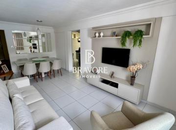 Apartamento · 98m² · 3 Quartos · 1 Vaga · Viva Manaíra com Conforto | 98m², Suíte e Planejados Inclusos
