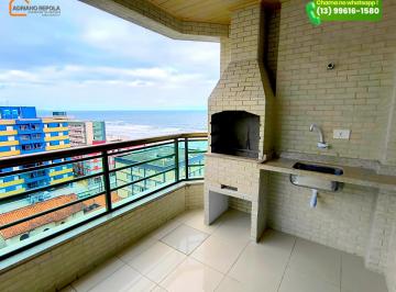 Apartamento de 2 quartos, Mongaguá · Apartamento Varanda gourmet com churrasqueira á carvão