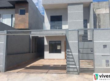 Casa · 136m² · 3 Quartos · 2 Vagas · CASA NOVA COM 3 DORMITÓRIOS E PISCINA, PORTAIS, CAJAMAR-SP!